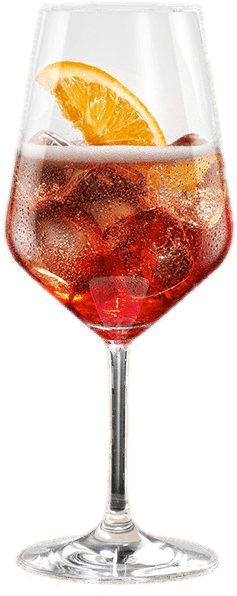Campari Spritz Glass Png - Spritz Png (1200x664), Png Download