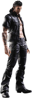 Final Fantasy Xv - Final Fantasy Xv: Gladiolus - Play Arts Kai Figure (600x600), Png Download