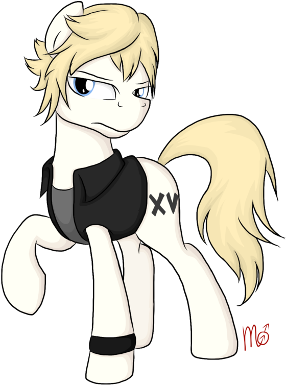 Siekit442, Crossover, Final Fantasy, Final Fantasy - Final Fantasy Xv Pony (1024x768), Png Download