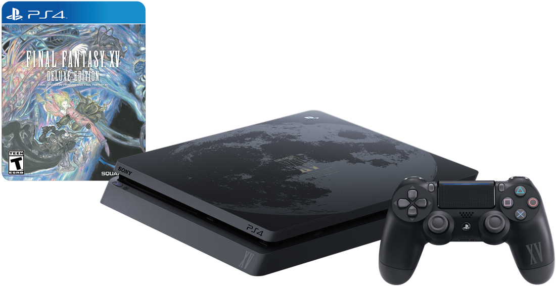 Final Fantasy Xv - 1tb Final Fantasy Ps4 (1100x566), Png Download