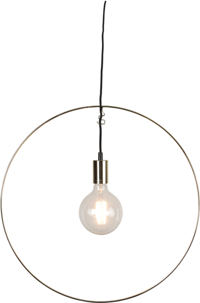 Hanging Decoration Rundhult - Star Trading Rundhult Cirkel 55 Cm, Mässing (600x600), Png Download