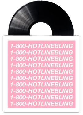 Drake Is An Artist Who I Listen Quite A Lot To - Hotline Bling / Sheet (500x500), Png Download