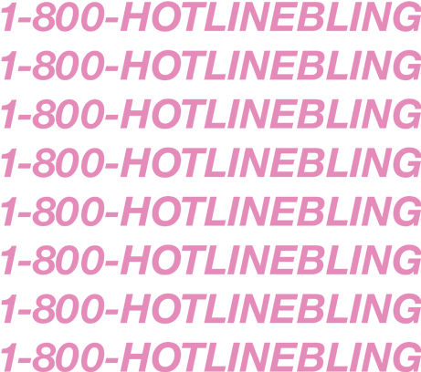 Hotline Bling (500x666), Png Download