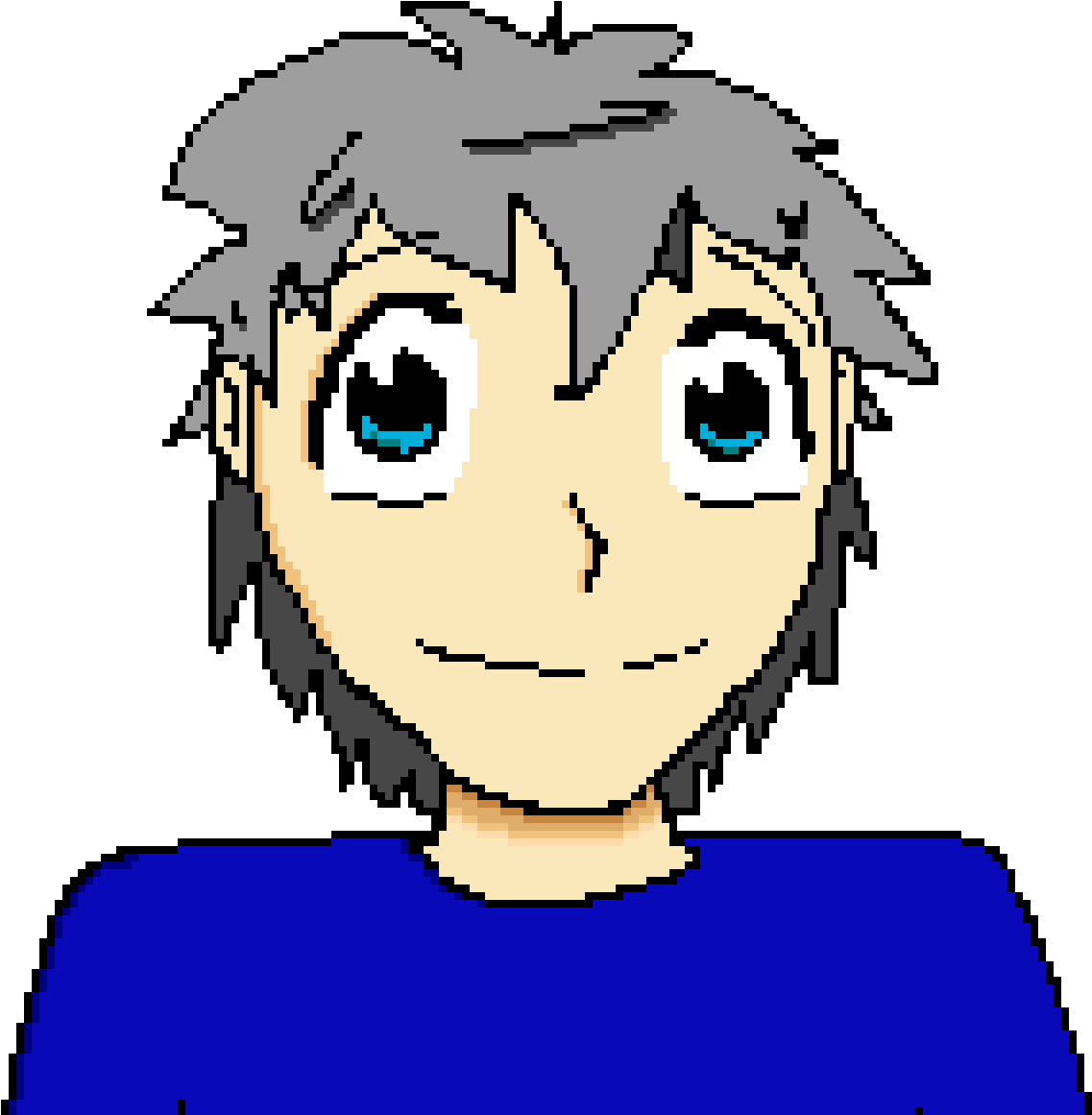 My Anime Head From Scratch - Cartoon (1200x1200), Png Download