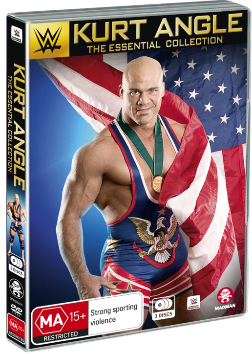 Kurt Angle - Kurt Angle The Essential Collection (516x724), Png Download