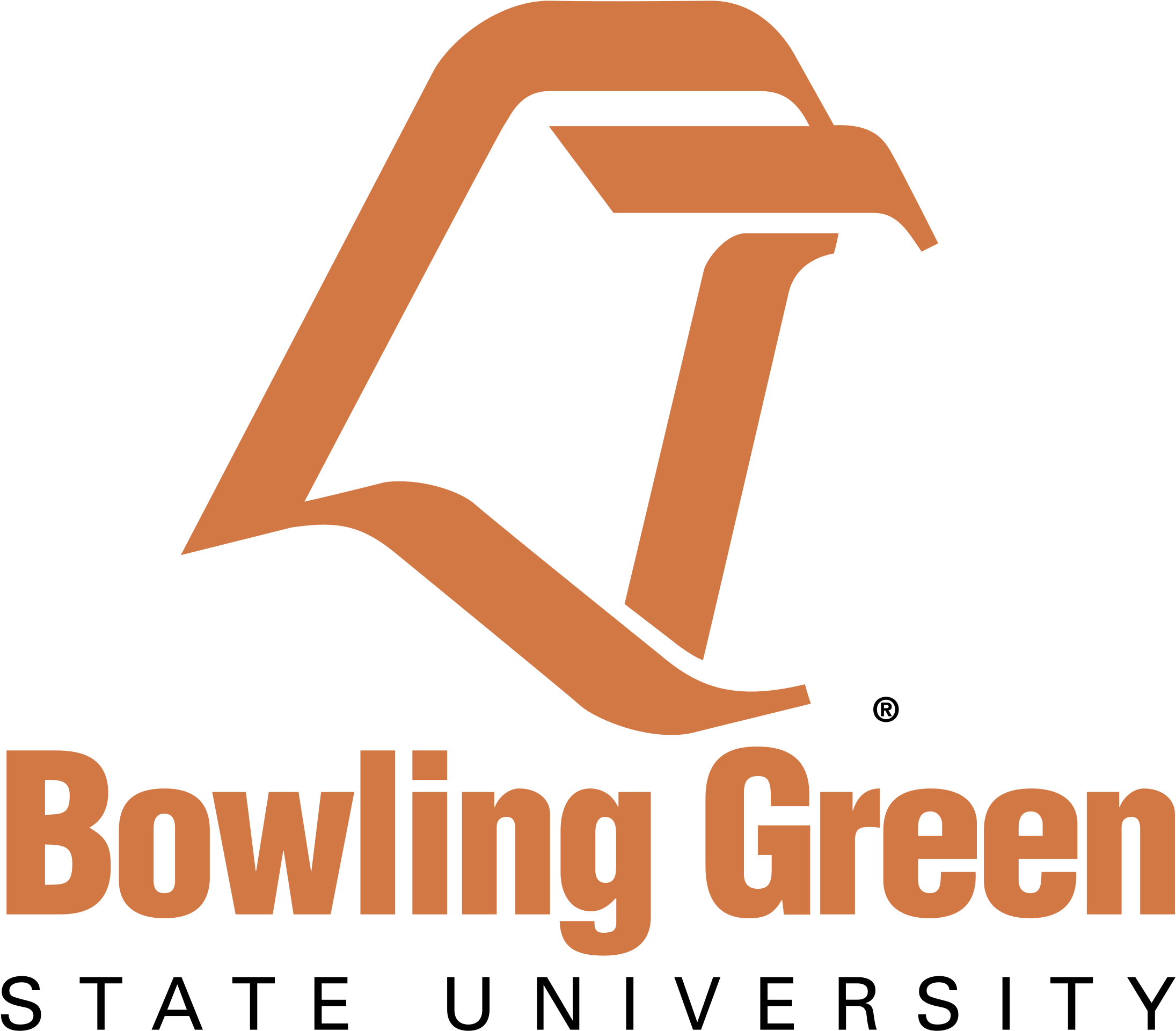 Bowling Green Falcons Logo Png Transparent - Bowling Green Falcon Logo (2400x2400), Png Download