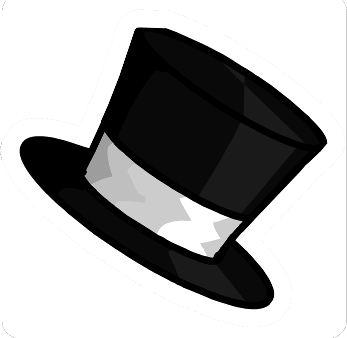 08, August 27, 2010 - Top Hat Clipart Png (706x675), Png Download