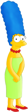 Best Free Marge Simpson Png Image - The Simpsons (400x400), Png Download