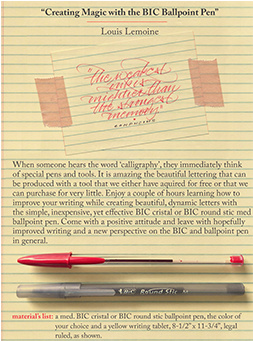 Louis Lemoine - Calligraphy (700x400), Png Download