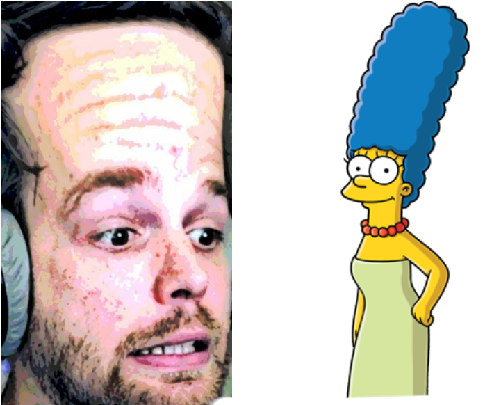 Yub Looks 90% Like Marge Simpson - Marge Simpson (720x1072), Png Download