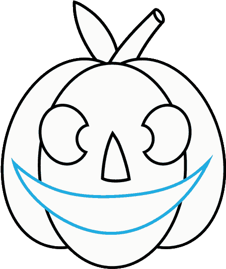 How To Draw Jack O Lantern - Jack-o'-lantern (680x694), Png Download