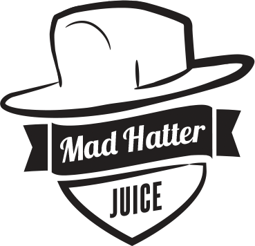 Mad Hatter E Juice (369x356), Png Download
