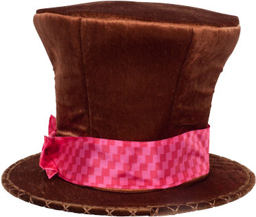 Young Mad Hatter Hat - Jacket (700x350), Png Download