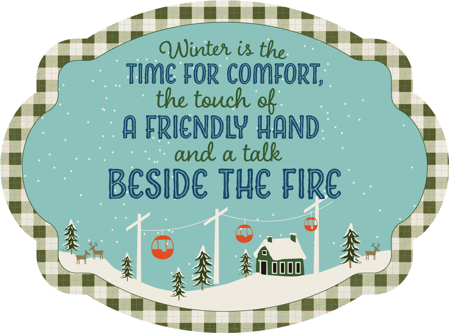 Alpine Includes Eight Double-sided Pattern Papers, - Label (1600x1600), Png Download