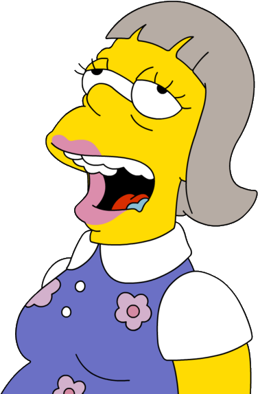 Abbie - Hermana De Homero Simpson (600x600), Png Download