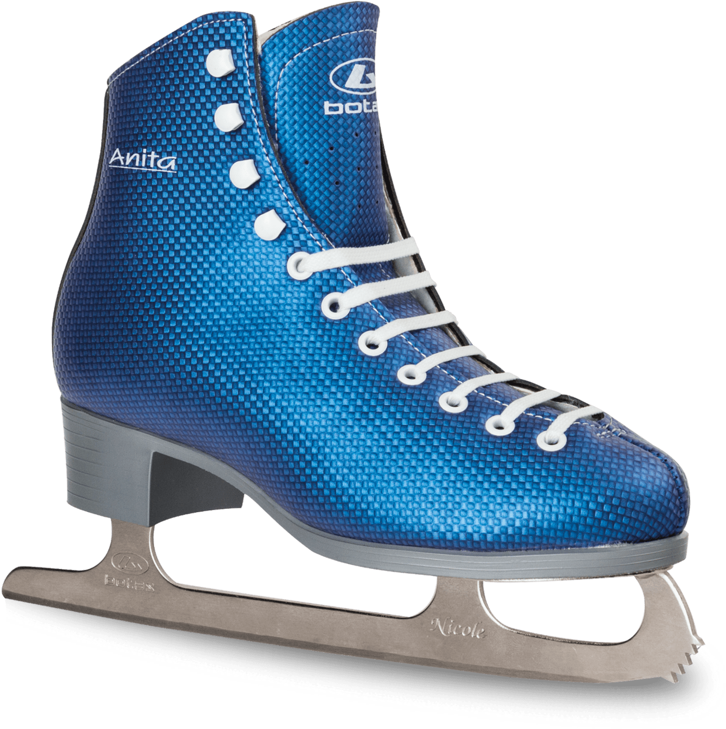 Botas Anita Women's Blue Ice Skates - Ice Skates (2000x2000), Png Download