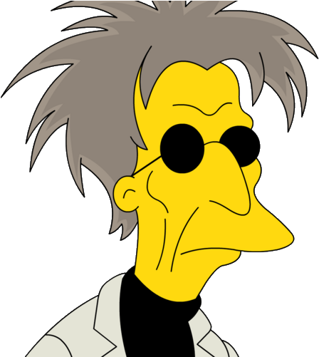 Sebastian Cobb - Personajes Secundarios De Los Simpsons (500x500), Png Download