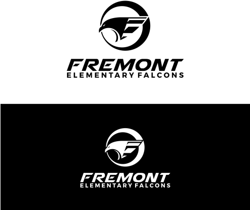 Contest Fremont Elementary Falcons - Design (495x495), Png Download