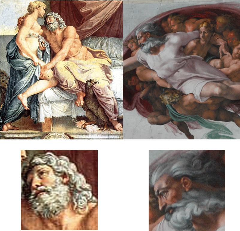 File - Skygods - Zeus And Hera (800x800), Png Download