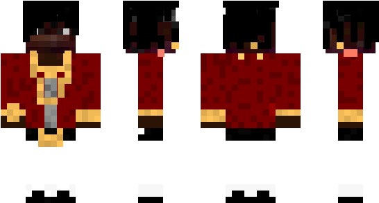 Minecraft Skin Famousdex - Mc Skin Uchiha Madara (600x348), Png Download