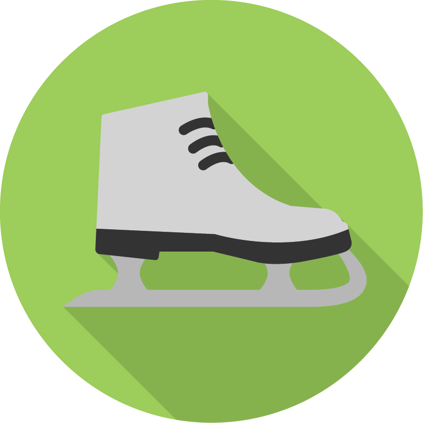 Parklife Ice-skating - Ice Skating - Parklife (834x834), Png Download