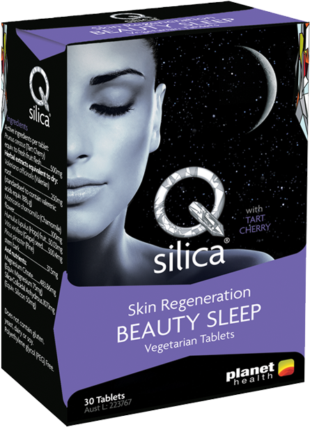 1910 Beauty Sleep 30 3d - Q Silica Beauty Sleep 60 Tablets (800x800), Png Download