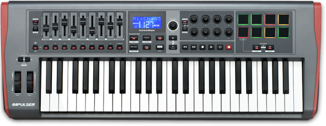 Designed For People Who Love To Play Keys, It's A Pleasure - Novation Impulse 49 (640x260), Png Download