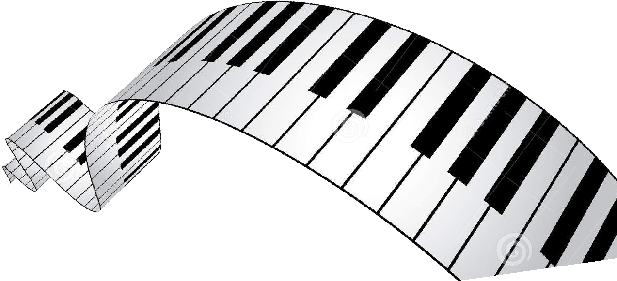 Piano Keys Clipart - Piano Shutterstock (1284x698), Png Download
