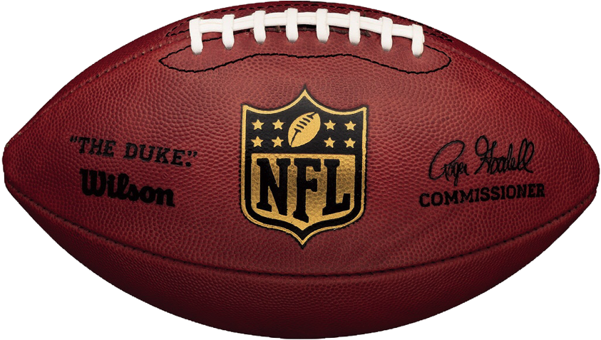 Nfl Ball Png Graphic Royalty Free Download - Nfl Wilson Football (1000x1000), Png Download