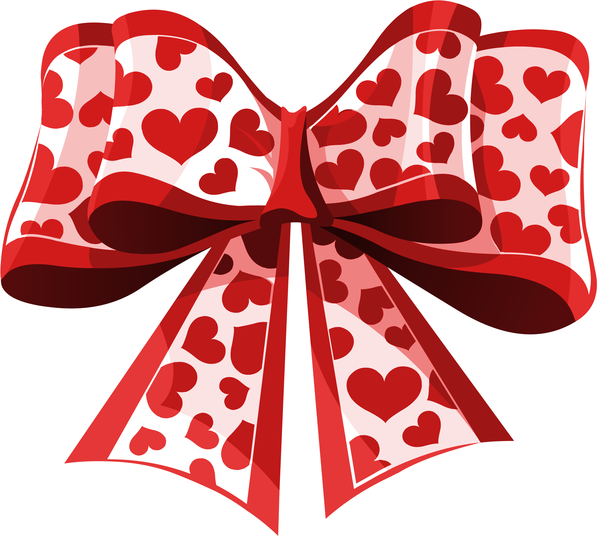 Valentine Bow Clipart (2190x1824), Png Download