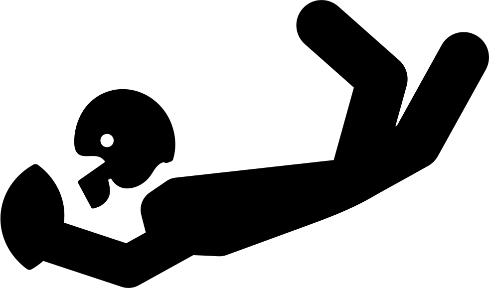American Football Player Catching The Ball - American Football (981x578), Png Download