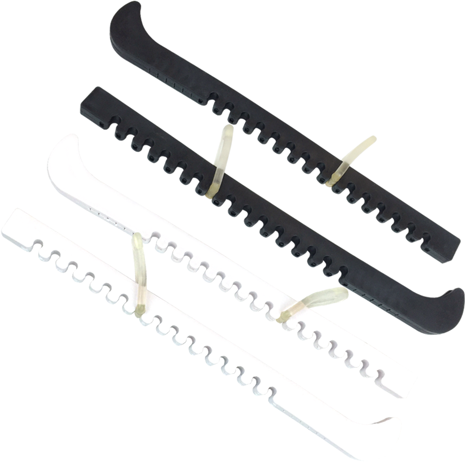 Riedell Ice Rubber Skate Guards Availabe In White Or - Skate Guard (1000x1000), Png Download