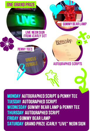 ”icarly Iwin Sweepstakes” Subject To Official Rules - Parallel (307x450), Png Download