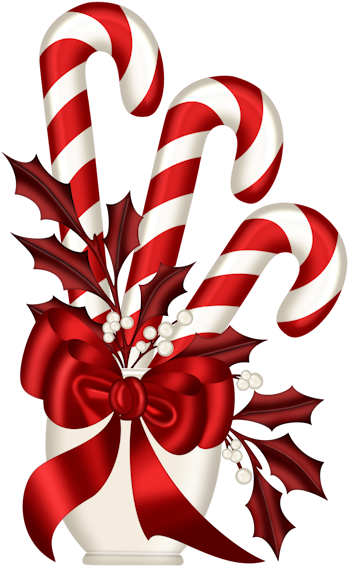 Candy Cane Christmas Kit Christmas Candy, Xmas, Vintage - Christmas Candy Cane (378x600), Png Download