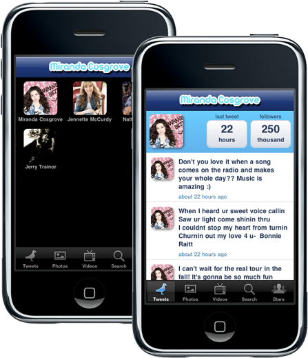 Miranda Cosgrove Icarly Fan Central Iphone App - Hai Wl3 For Windows Home Server (460x536), Png Download