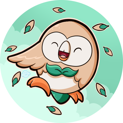 Rowlet - Rowlet Avatar (400x400), Png Download