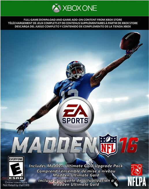 Microsoft Xbox One Ea Sports Madden Nfl 16 Bundle - (711x831), Png Download
