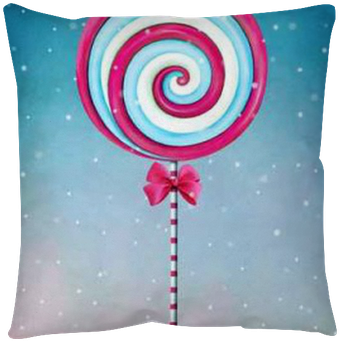 Greeting Card Or Poster With Festive Christmas Candy - Christmas Day (400x400), Png Download