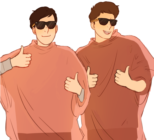 Phil Lester (540x520), Png Download