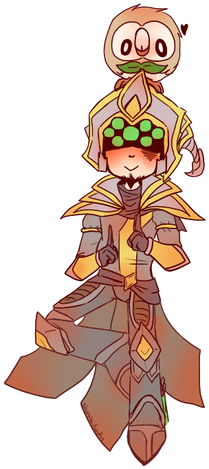 00o Pokémon Sun And Moon League Of Legends Cartoon - Shenpai Master Yi (564x700), Png Download