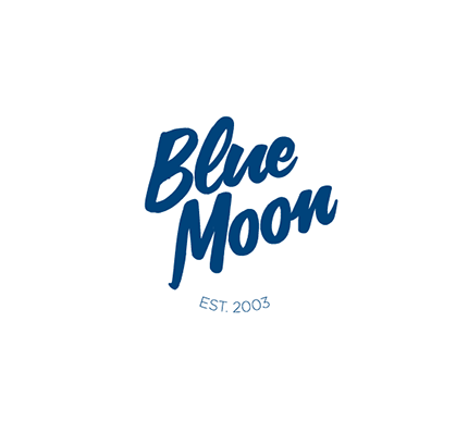 Blue Moon Pizza - Poster (436x417), Png Download