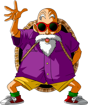 Masterroshi - Master Roshi (338x400), Png Download
