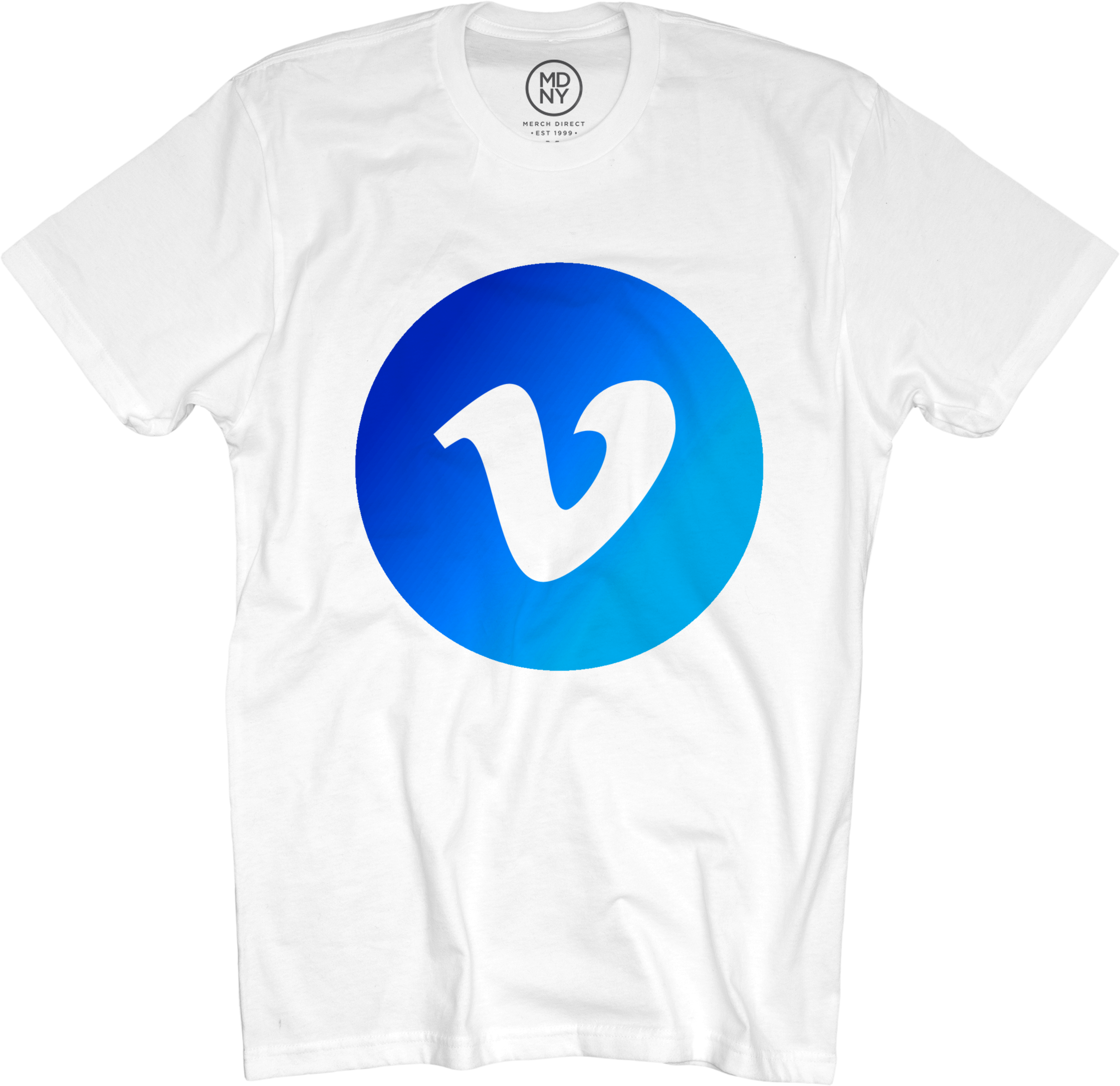 Pick Size - - Blue Logo With White V (2235x2167), Png Download