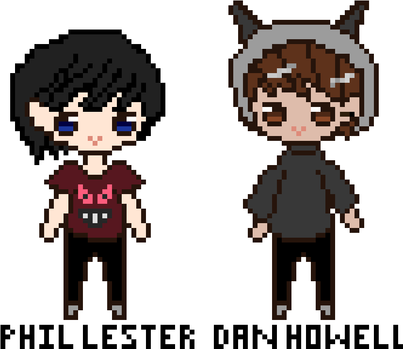 Dan Howell And Phil Lester - Dan Howell (890x750), Png Download