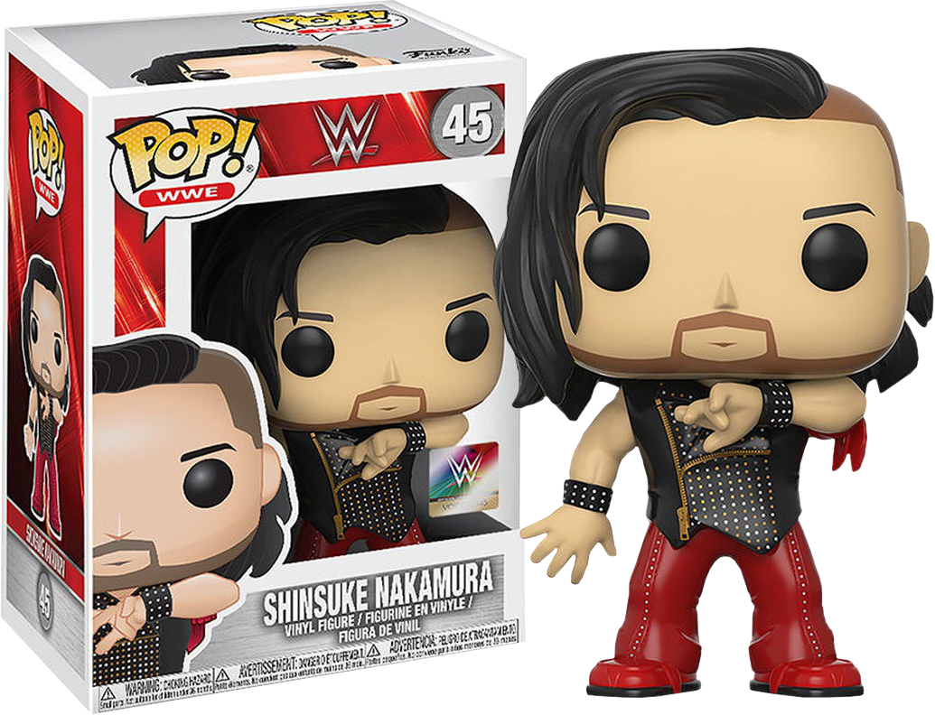 Shinsuke Nakamura Funko Pop Vinyl Figure - Shinsuke Nakamura Funko Pop (1035x792), Png Download