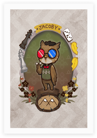 Twin Peaks Dr Jacoby Canvas Print Poster - Nadine Hurley Bear Tote Bag: Funny Tote Bag From Lookhuman. (484x484), Png Download