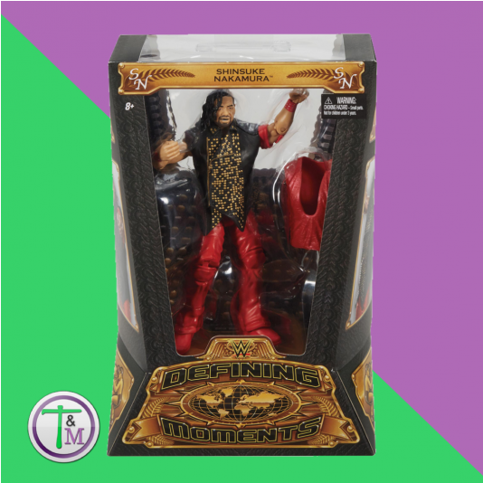 Wwe Defining Moments Shinsuke Nakamura Figure, 6" (533x800), Png Download