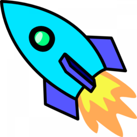 Spaceship Clipart (450x450), Png Download