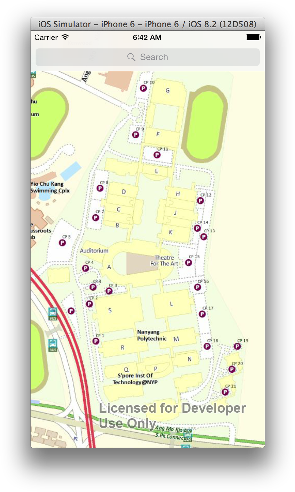 Searchbar - Map (978x1606), Png Download