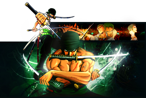 Roronoa Zoro One Piece By Kamishiro Yuki - Imagenes De One Piece Zoro Roronoa (478x321), Png Download